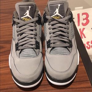 Jordan 4 Cool Grey